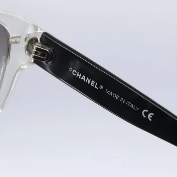 CHANEL Sunglasses plastic Black CC Auth 152424 - Picture 9 of 16